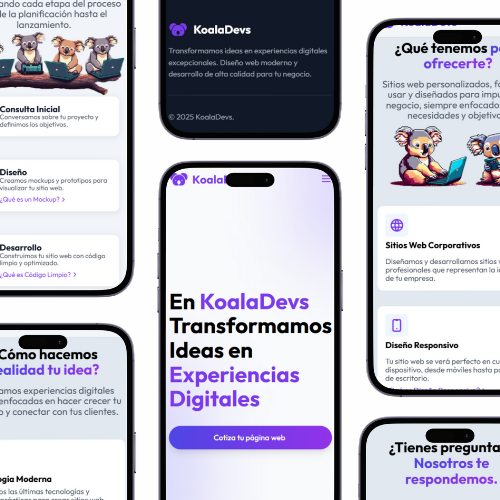Koala Devs - Proyecto de desarrollo web